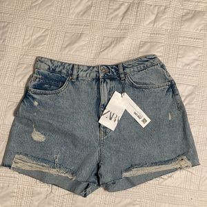 Zara high waisted shorts NWT